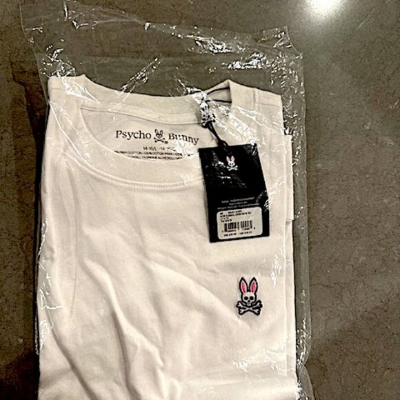 Psycho Bunny Kids Crew Neck Tee NEW with Tags SIZE L (14-16) - Picture 3 of 3